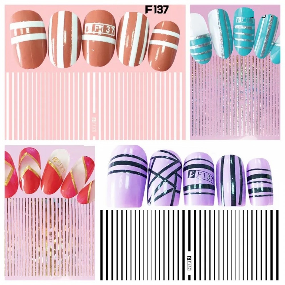 Стикер за маникюр F137