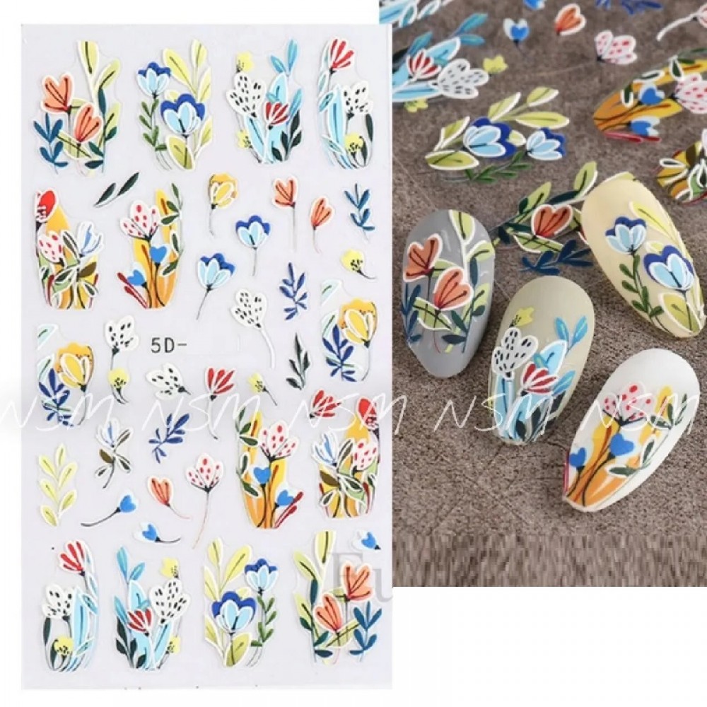 Стикер за маникюр 5D-K161