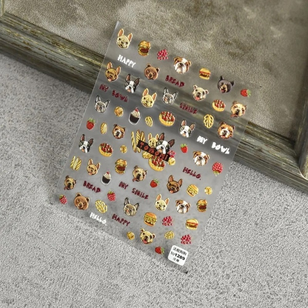 Лукс стикер за маникюр 90to-1289