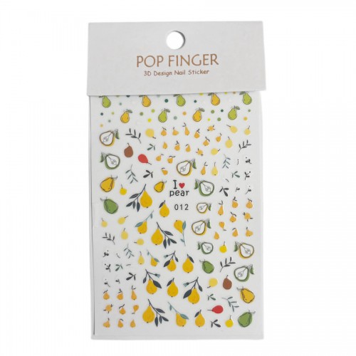 Стикер за маникюр 012