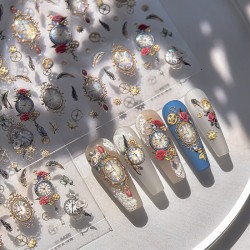 5D Стикери Винтидж Часовници 4419-foto2