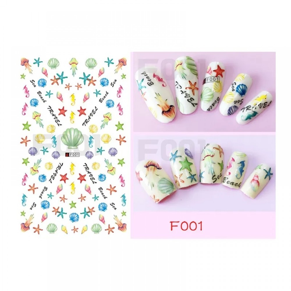 Стикери за нокти - 90F001