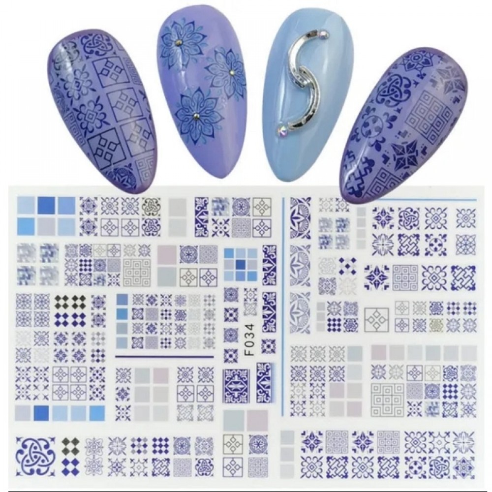 Стикери за нокти - 90F034