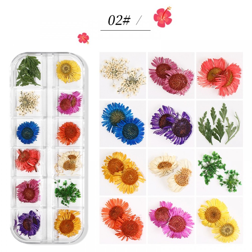 Декорация сухи цветя - 12 модела