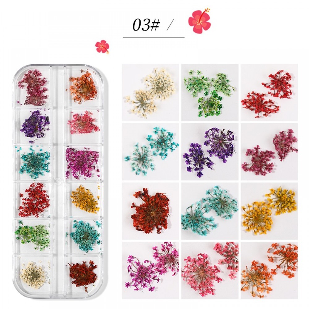 Декорация сухи цветя - 12 модела