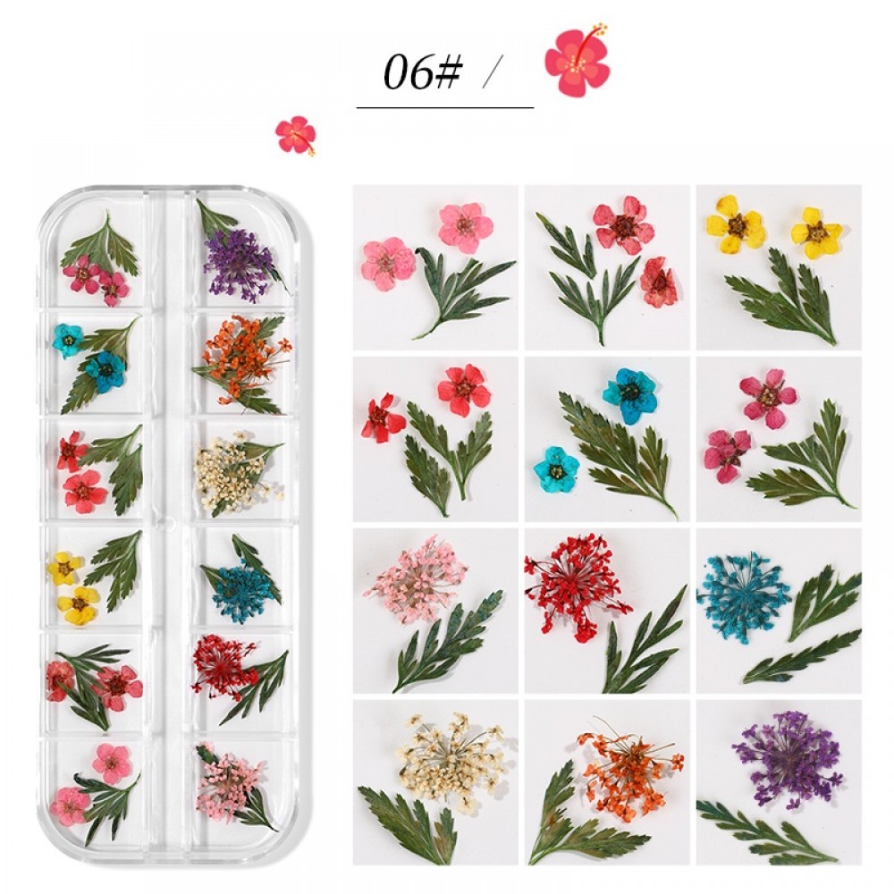 Декорация сухи цветя - 12 модела