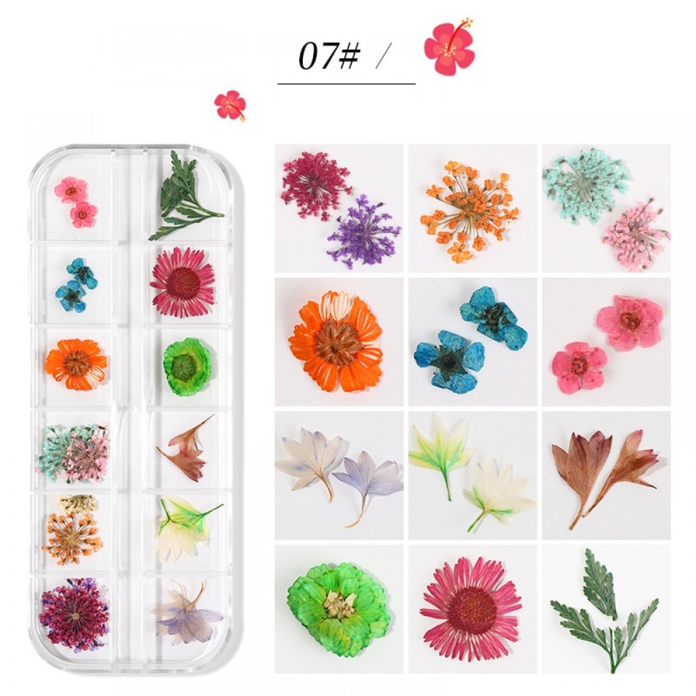 Декорация сухи цветя - 12 модела