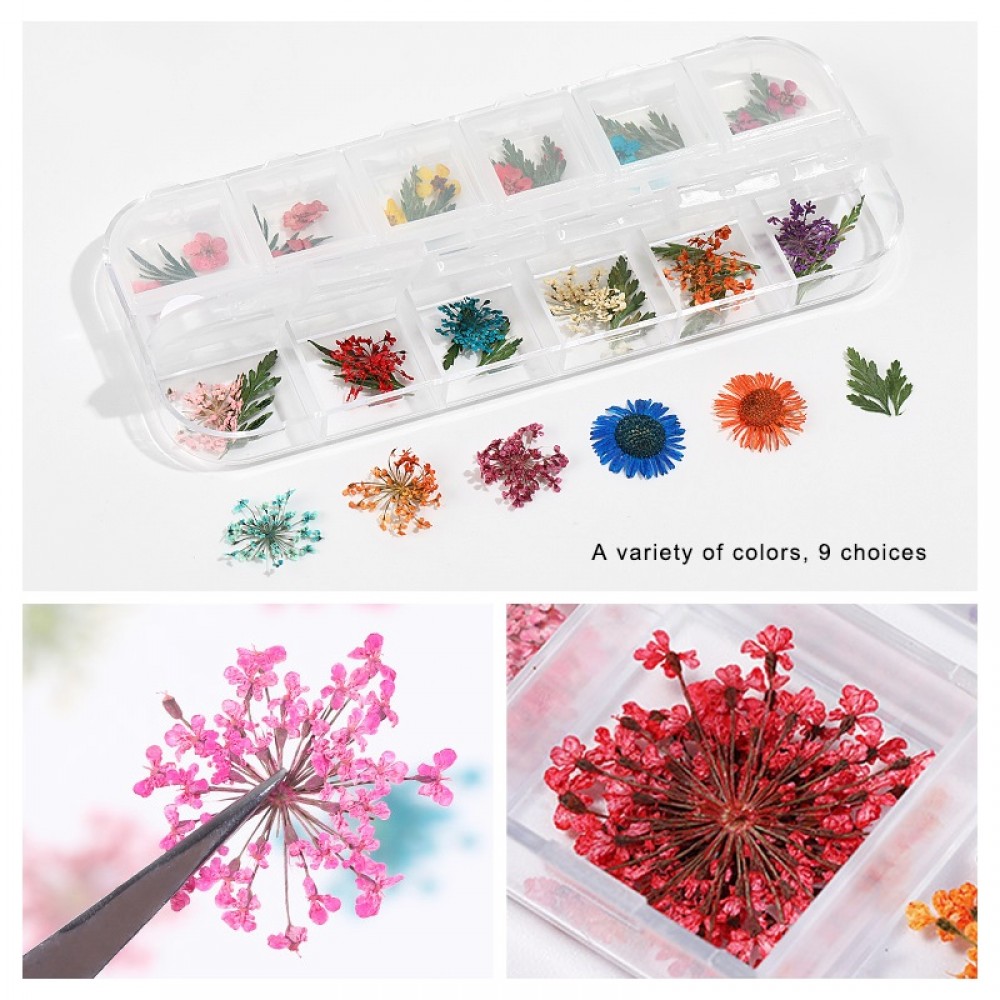 Декорация сухи цветя - 12 модела