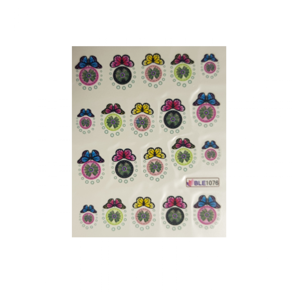 Ваденки за нокти Пеперуди BLE 1076