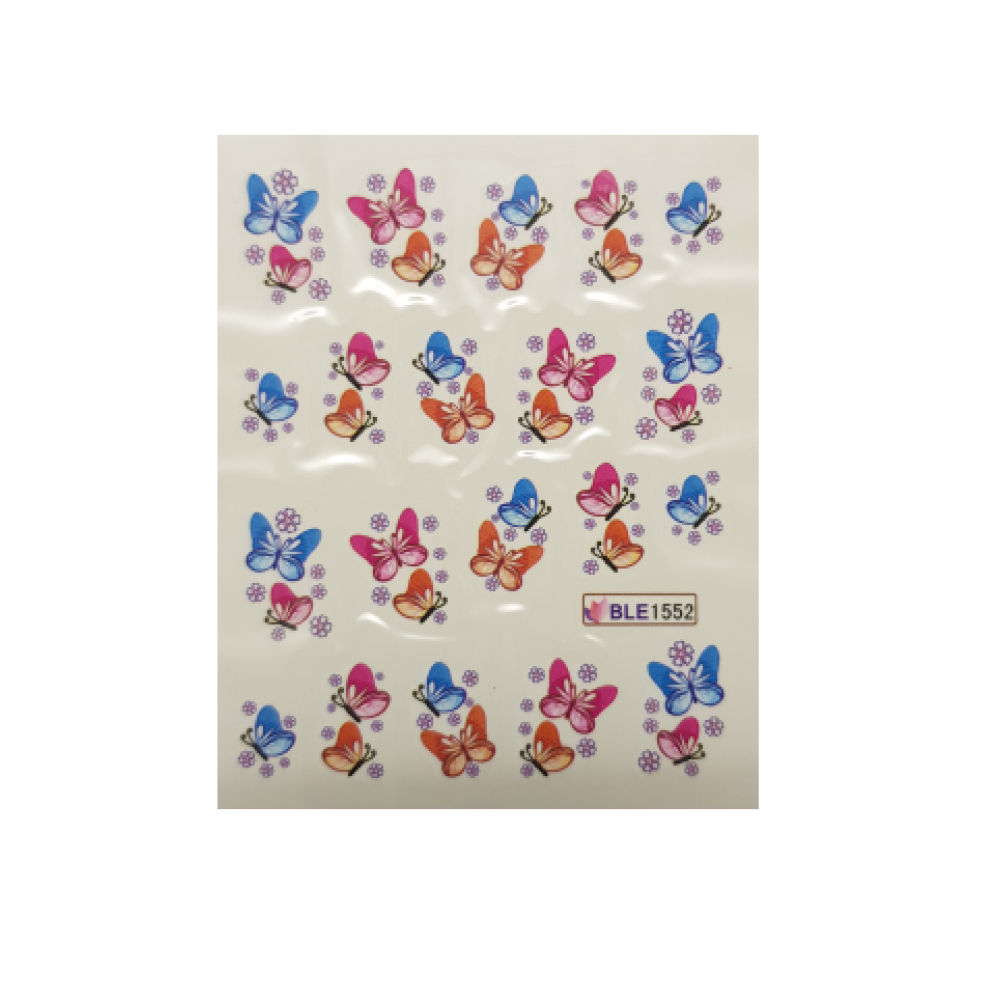 Ваденки за нокти Пеперуди BLE 1552 Ваденки за нокти Пеперуди BLE 1552