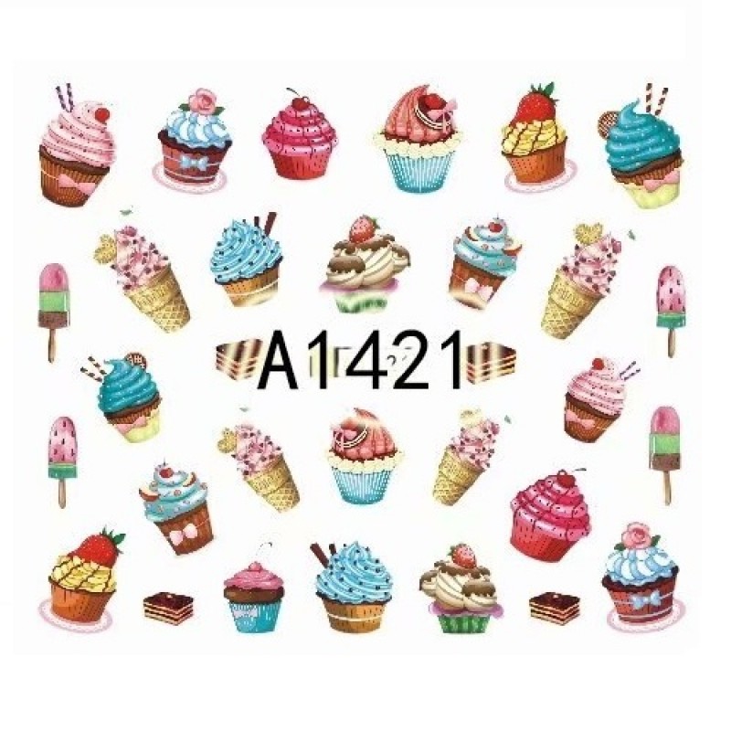 12 бр. ваденки кексчета А 1417-1428
