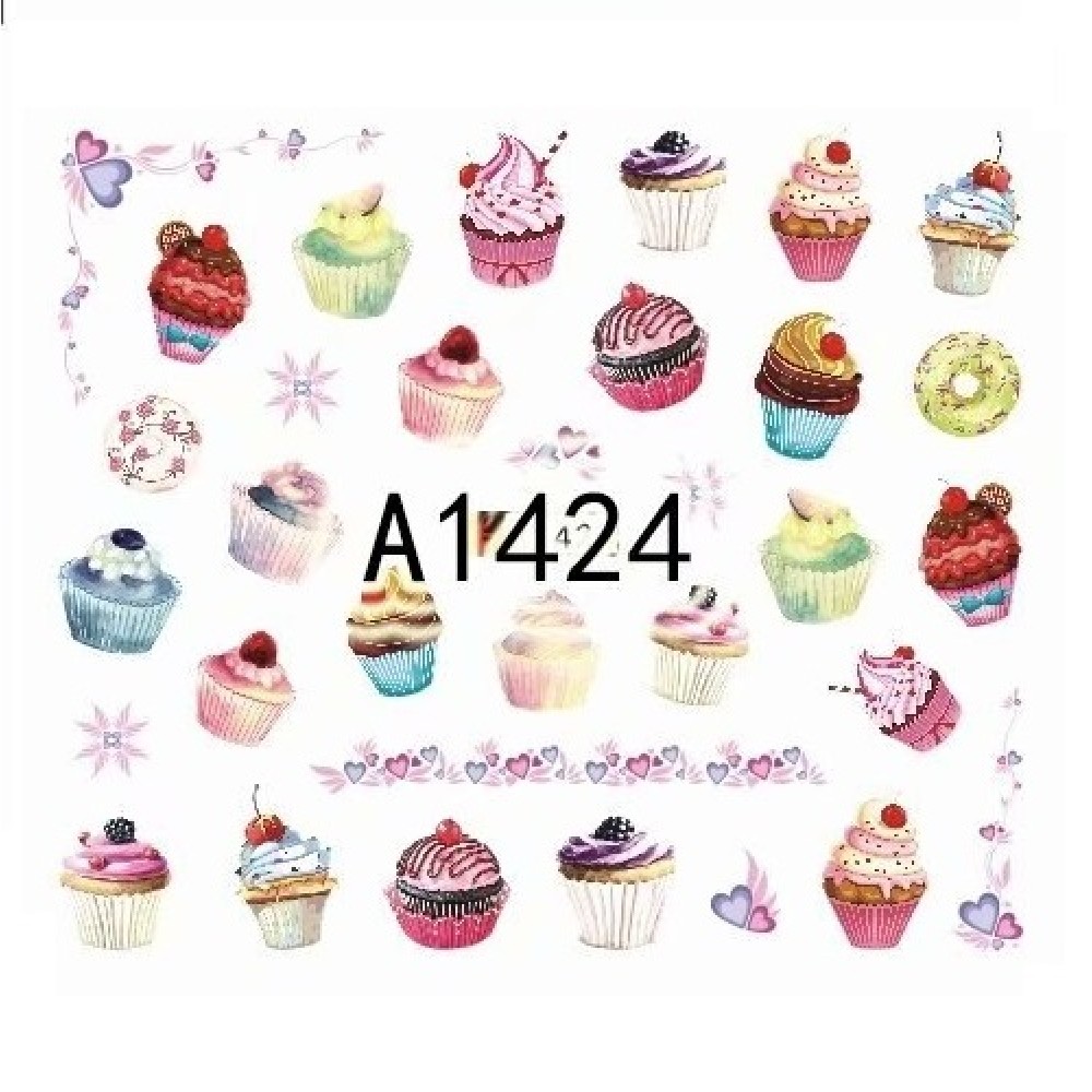 12 бр. ваденки кексчета А 1417-1428