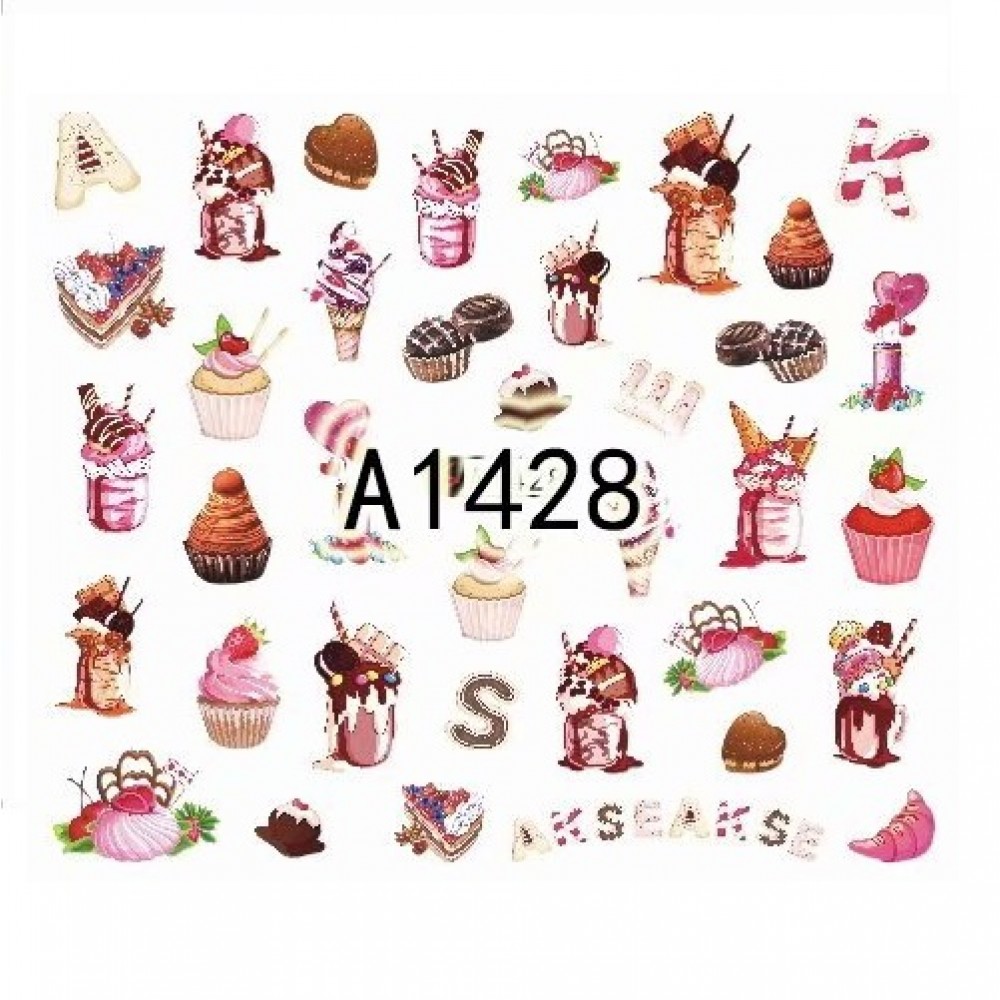 12 бр. ваденки кексчета А 1417-1428