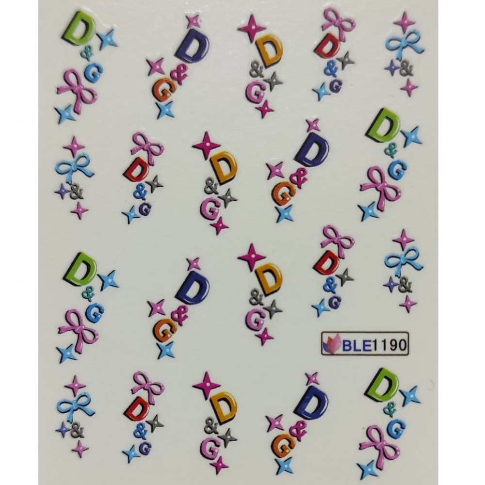 Ваденки за маникюр D&G - 90BLE11901