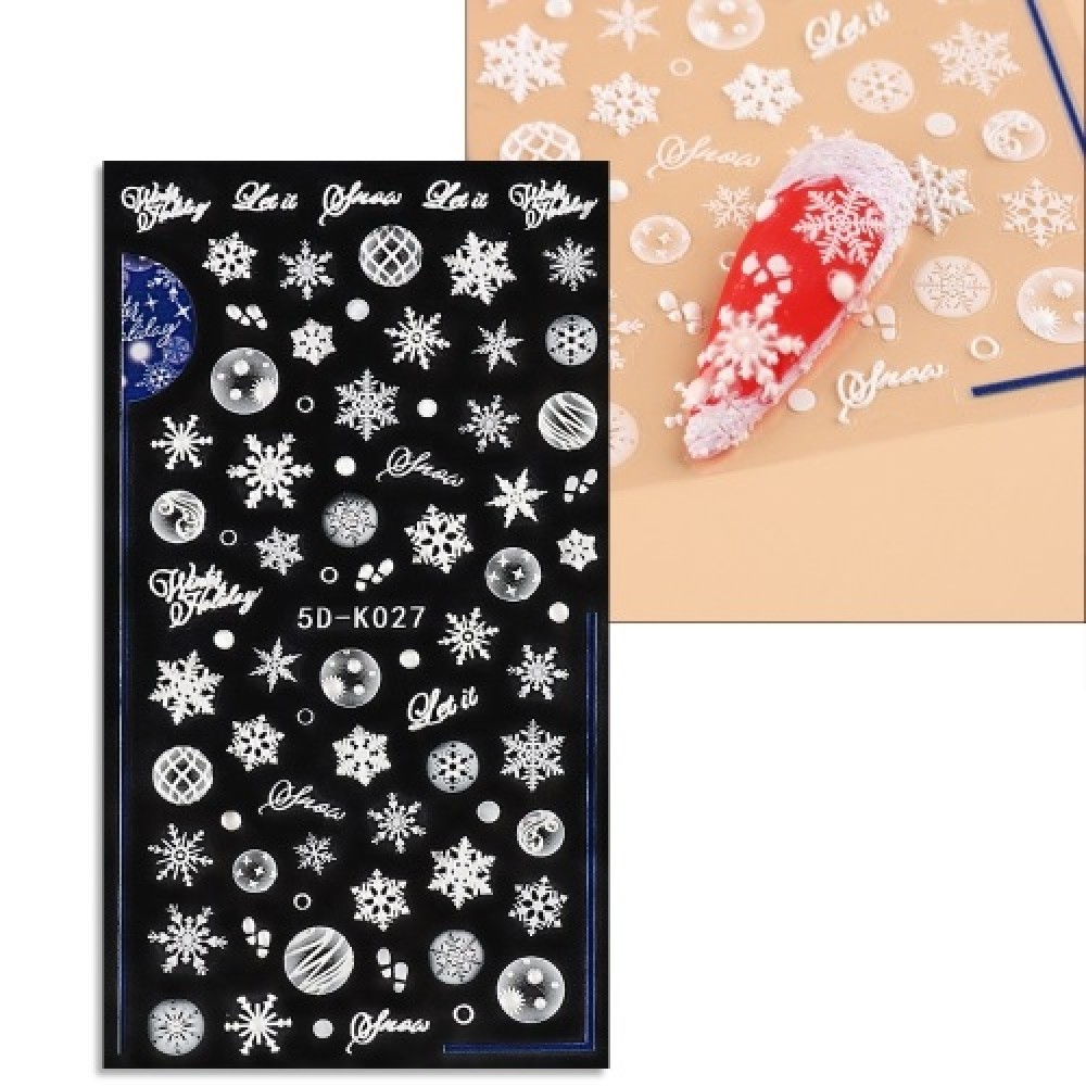 5D Коледни стикери K 027