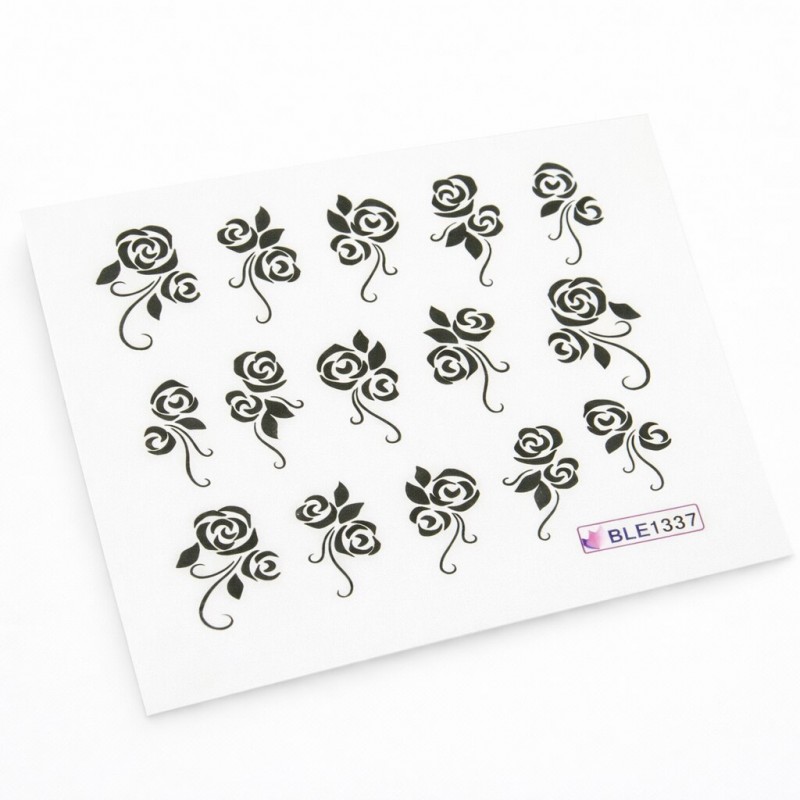 Ваденки за нокти Цветя BLE 1337