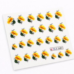 Ваденки за нокти Цветя BLE2481 Ваденки за нокти Цветя BLE2481