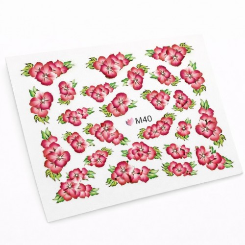 Ваденки за нокти Цветя M 40