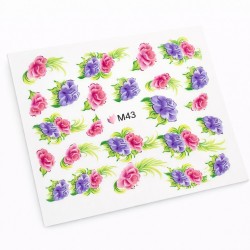 Ваденки за нокти Цветя M 043 Ваденки за нокти Цветя M 043