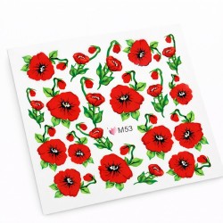 Ваденки за нокти Цветя M 53