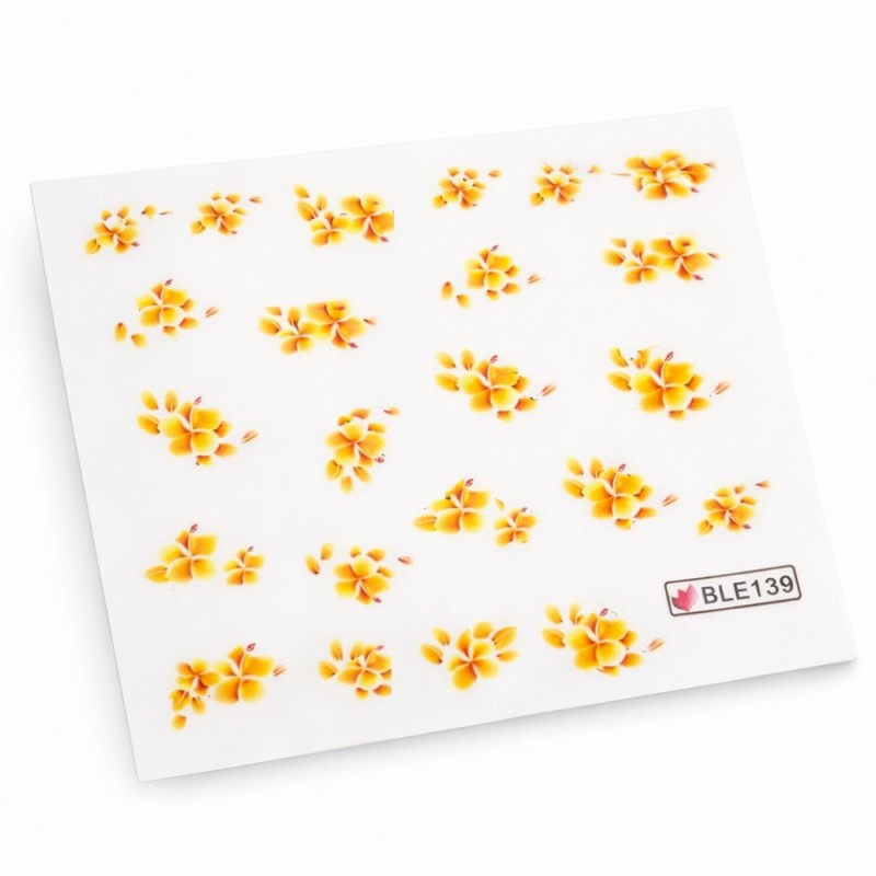 Ваденки за нокти Цветя BLE 139