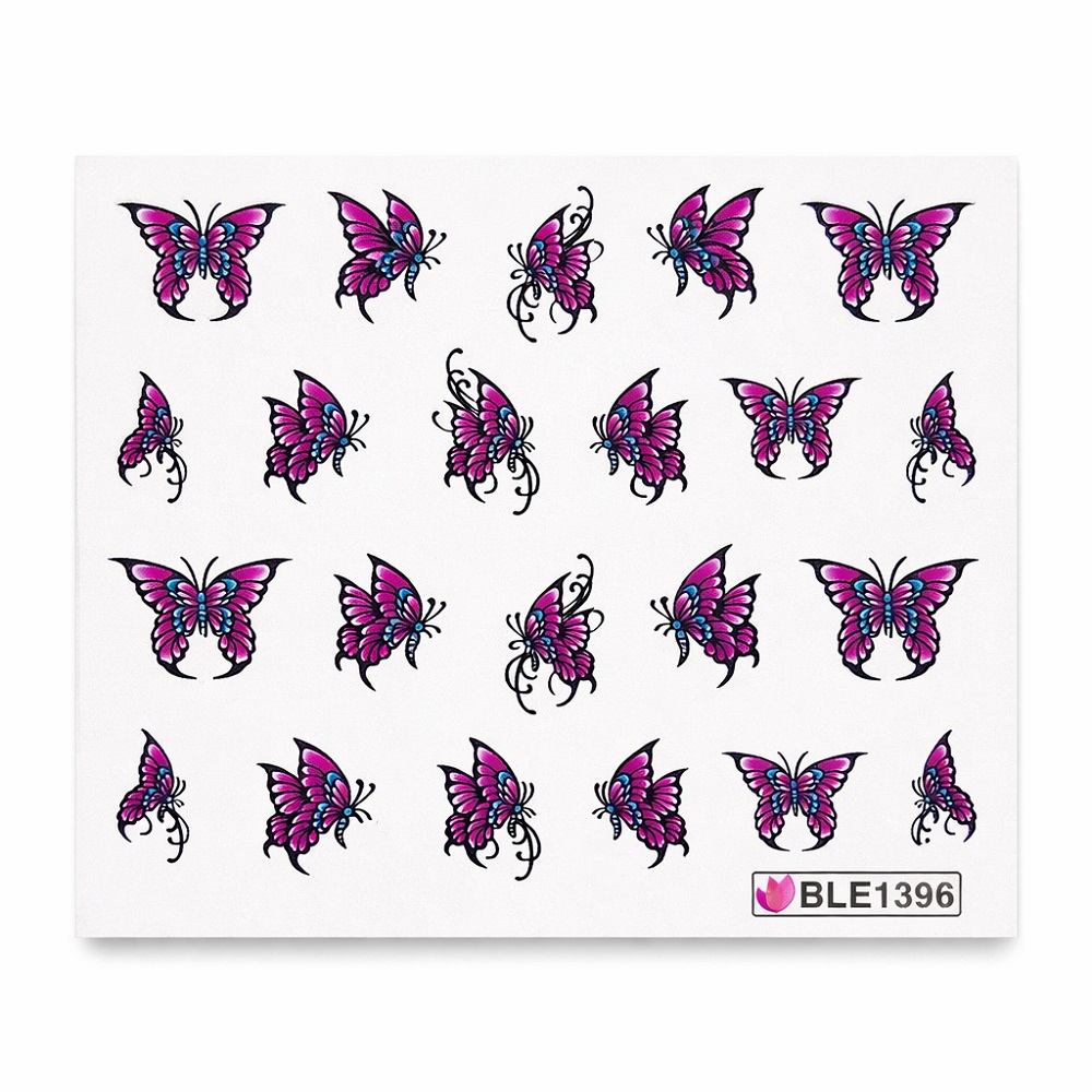 Ваденки за нокти Пеперуди BLE 1396