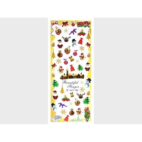 Коледни ваденки за нокти HOT-193