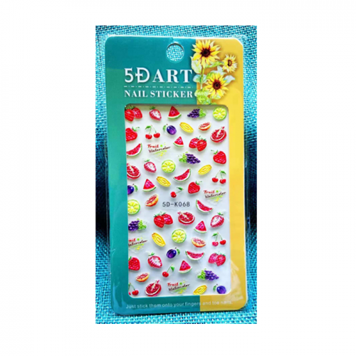 5D стикери плодчета К 068