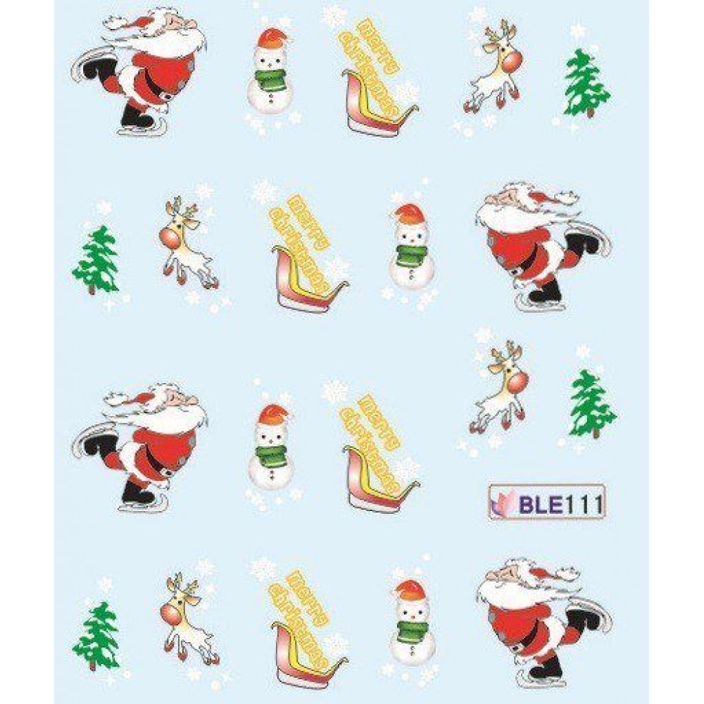 Коледни ваденки за нокти BLE 111