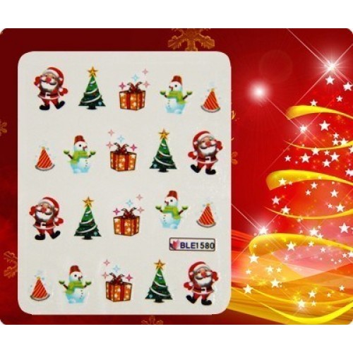 Коледни ваденки за нокти BLE 1580