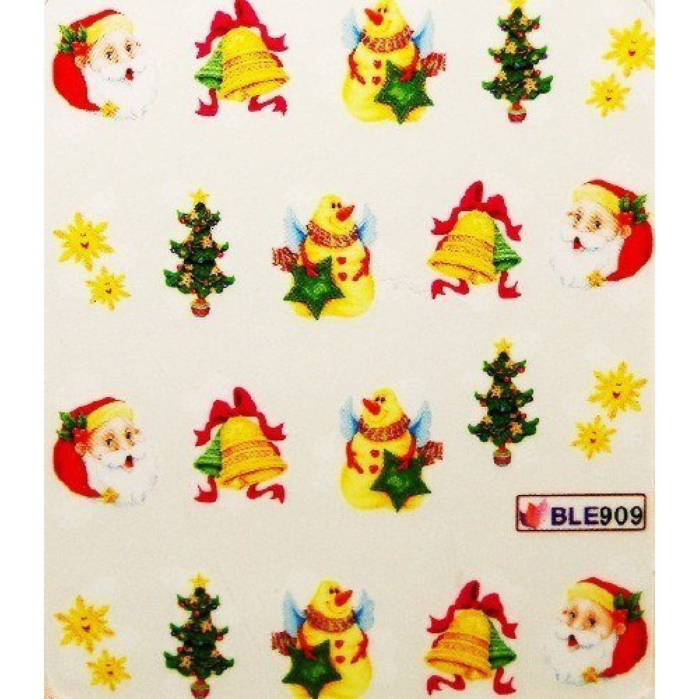 Коледни ваденки за нокти 909