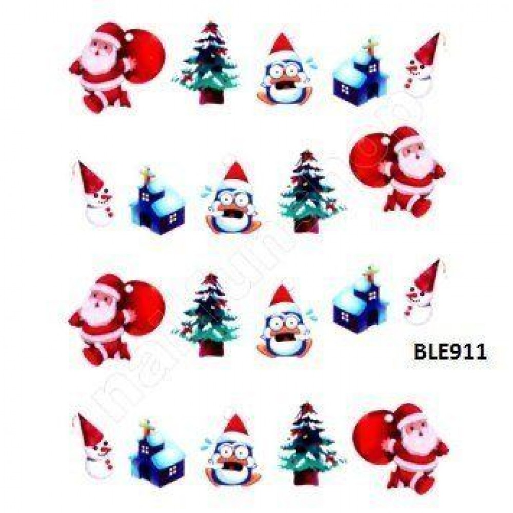 Коледни ваденки за нокти 911