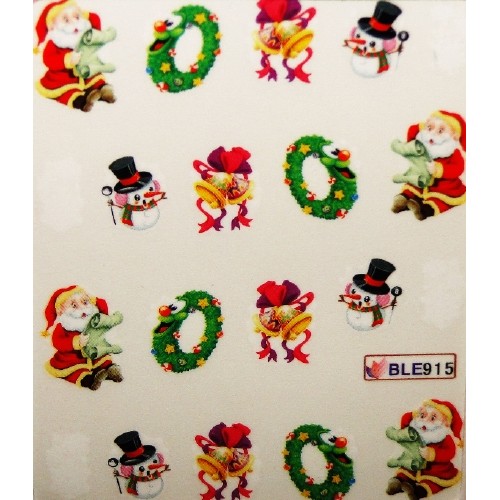 Коледни ваденки за нокти 915