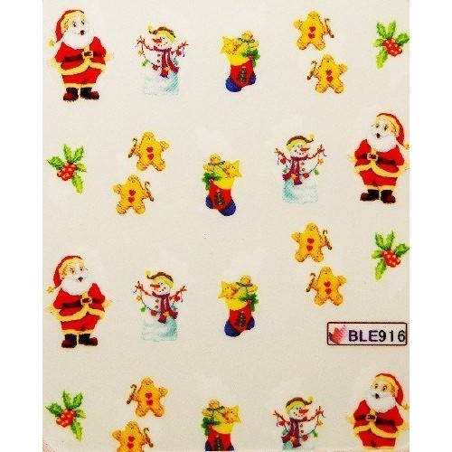 Коледни ваденки за нокти 916