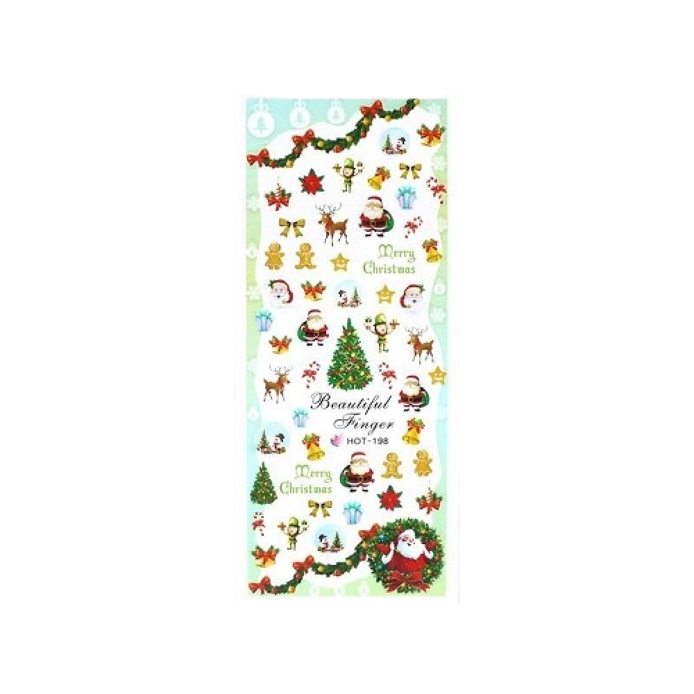 Коледни ваденки за нокти HOT-198