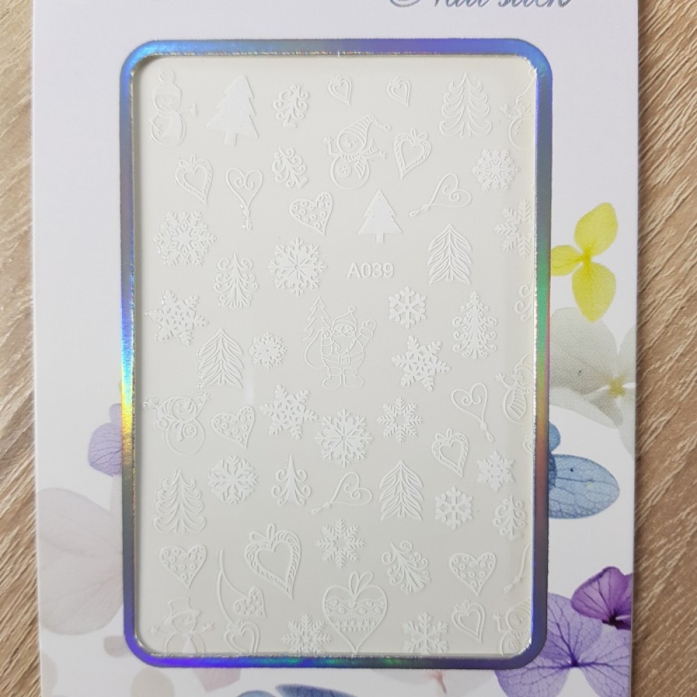 Коледни стикери - А 039