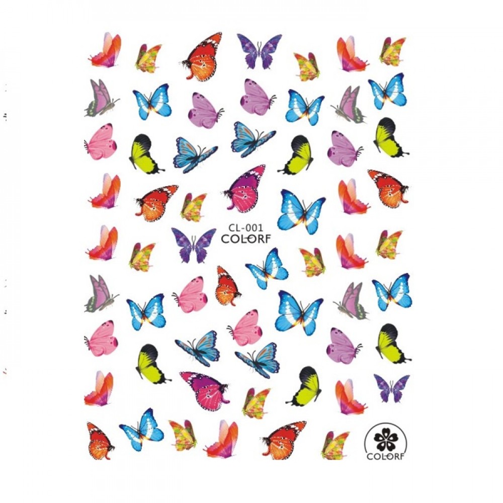 Ваденки за нокти пеперуди серия CL Ваденки за нокти пеперуди серия CL