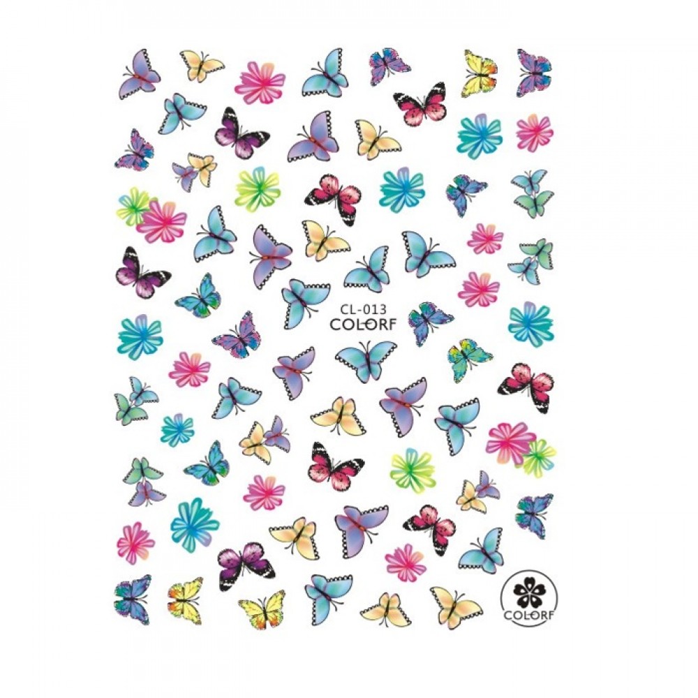 Ваденки за нокти пеперуди серия CL Ваденки за нокти пеперуди серия CL