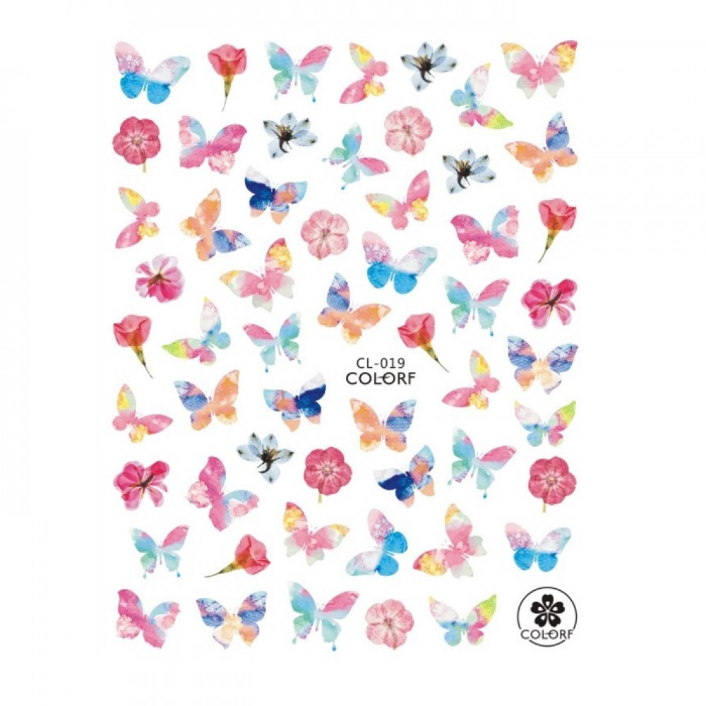 Ваденки за нокти пеперуди серия CL Ваденки за нокти пеперуди серия CL