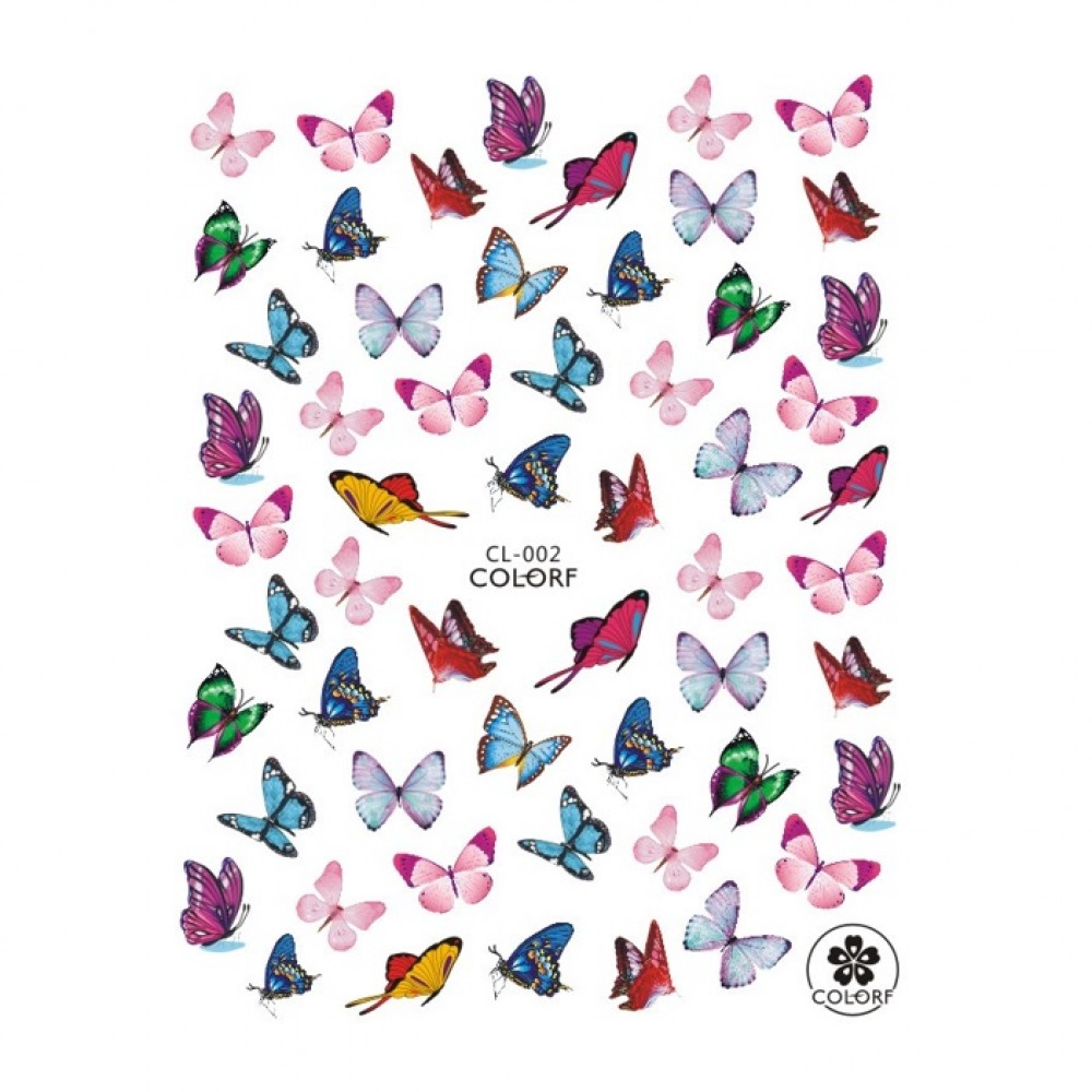 Ваденки за нокти пеперуди серия CL Ваденки за нокти пеперуди серия CL