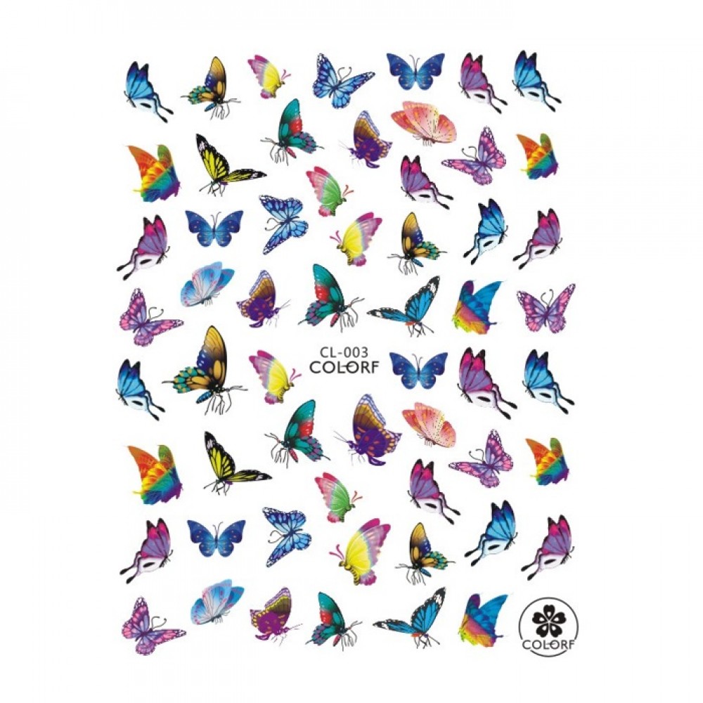 Ваденки за нокти пеперуди серия CL Ваденки за нокти пеперуди серия CL