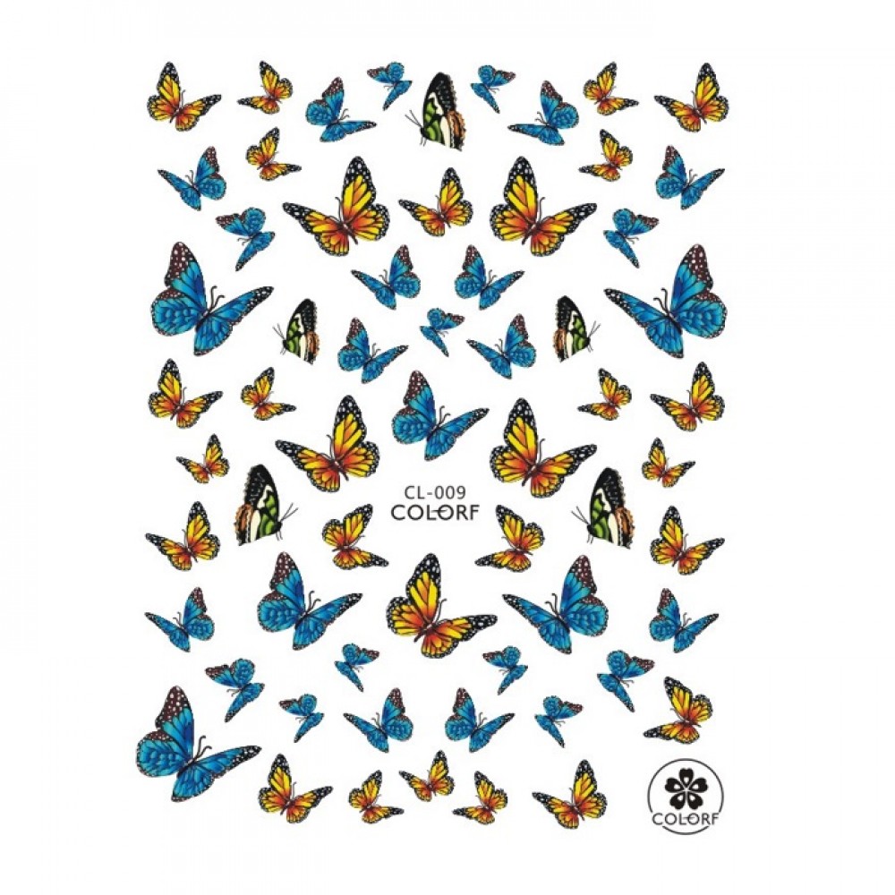 Ваденки за нокти пеперуди серия CL Ваденки за нокти пеперуди серия CL