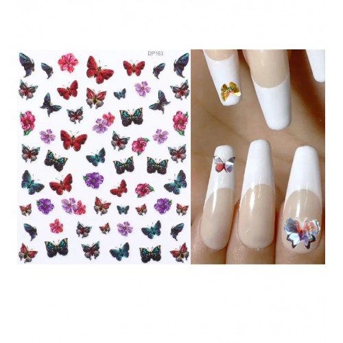 Холограмни Стикери пеперуди DP 163
