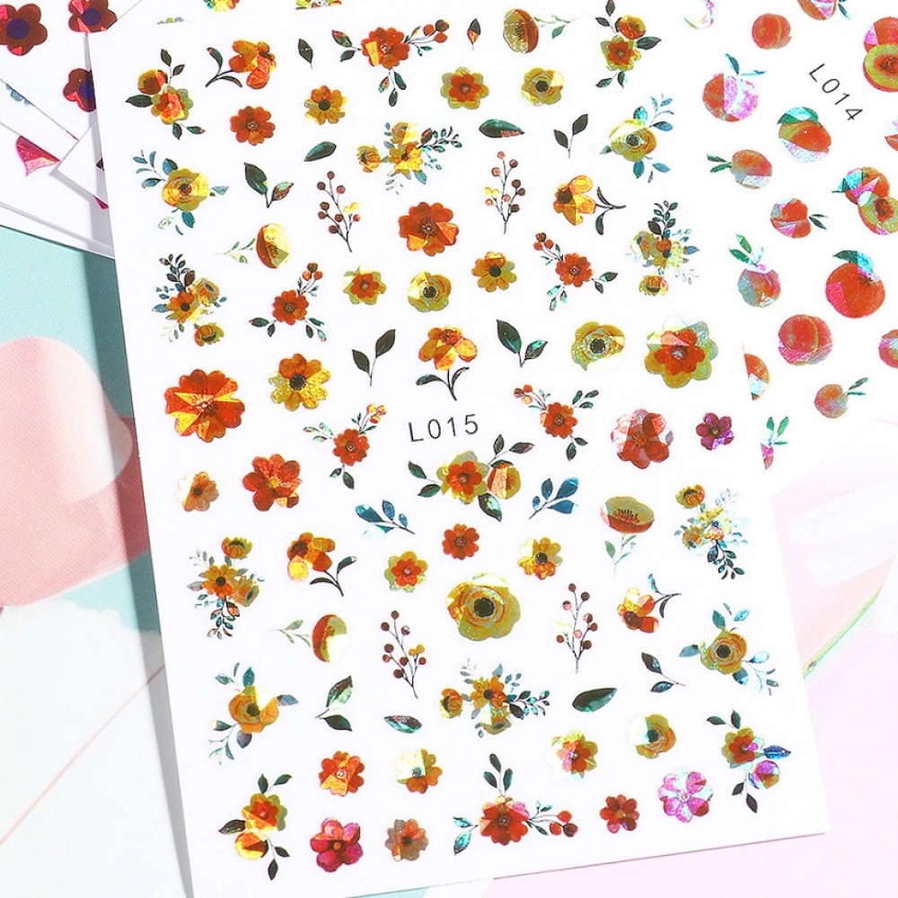 Стикери за нокти серия L