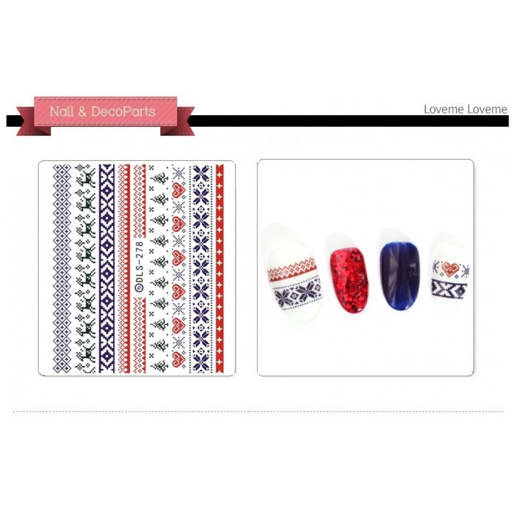 Ваденки за нокти Разни DLS 278