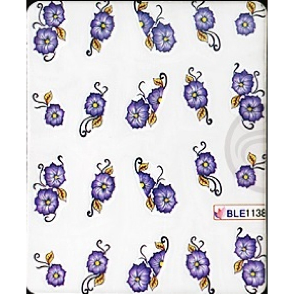 Ваденки за нокти Цветя BLE 1138 Ваденки за нокти Цветя BLE 1138