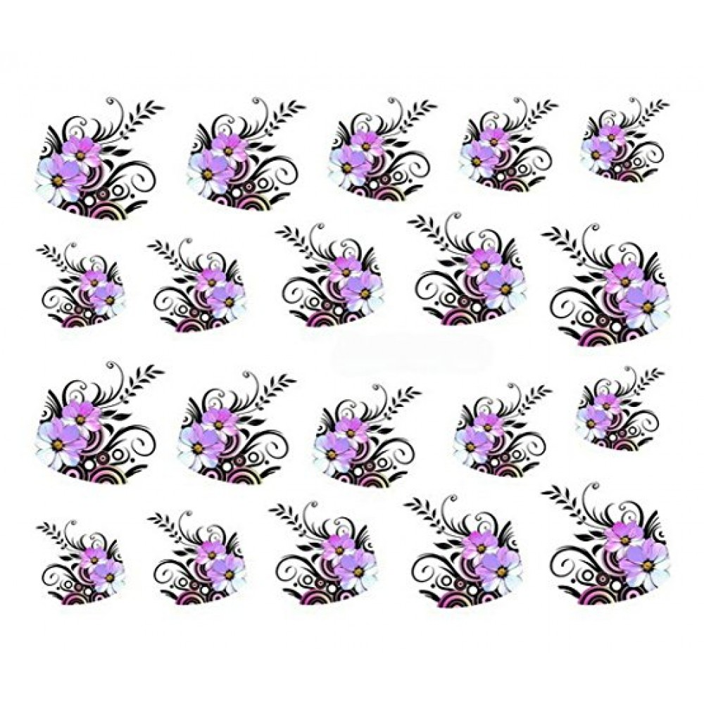 Ваденки за нокти Цветя XF 1554 Ваденки за нокти Цветя XF 1554