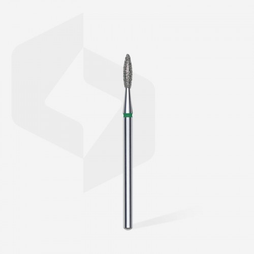 Диамантена фреза ЗЕЛЕН пламък Staleks EXPERT 2.1mm/8mm