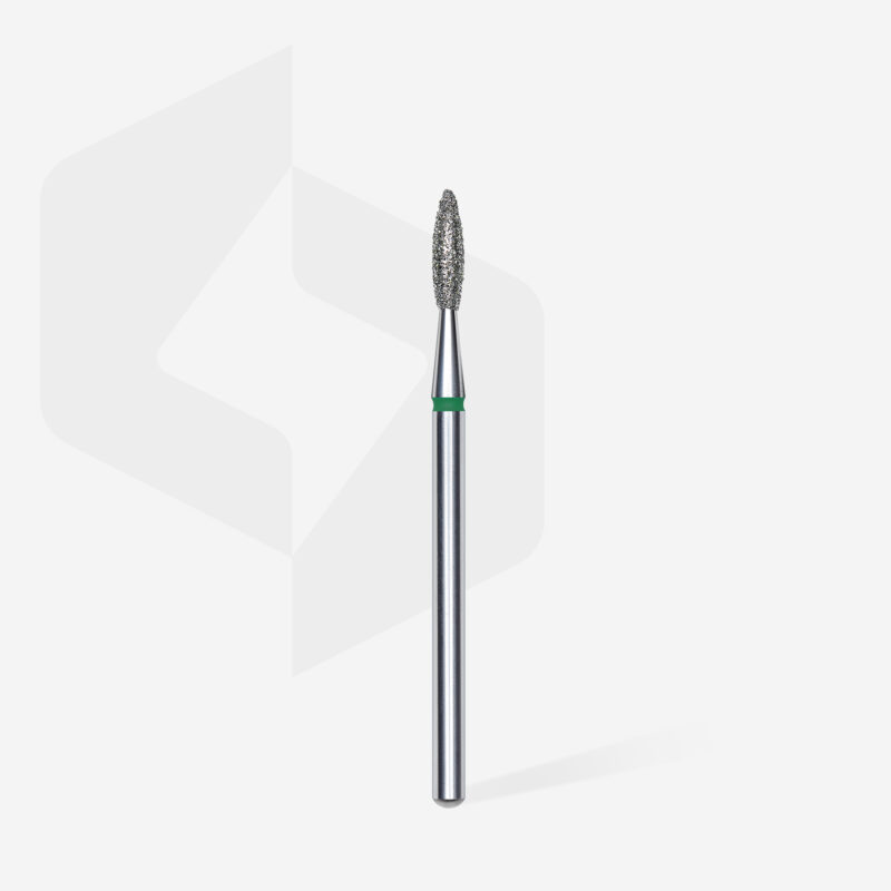 Диамантена фреза ЗЕЛЕН пламък Staleks EXPERT 2.1mm/8mm