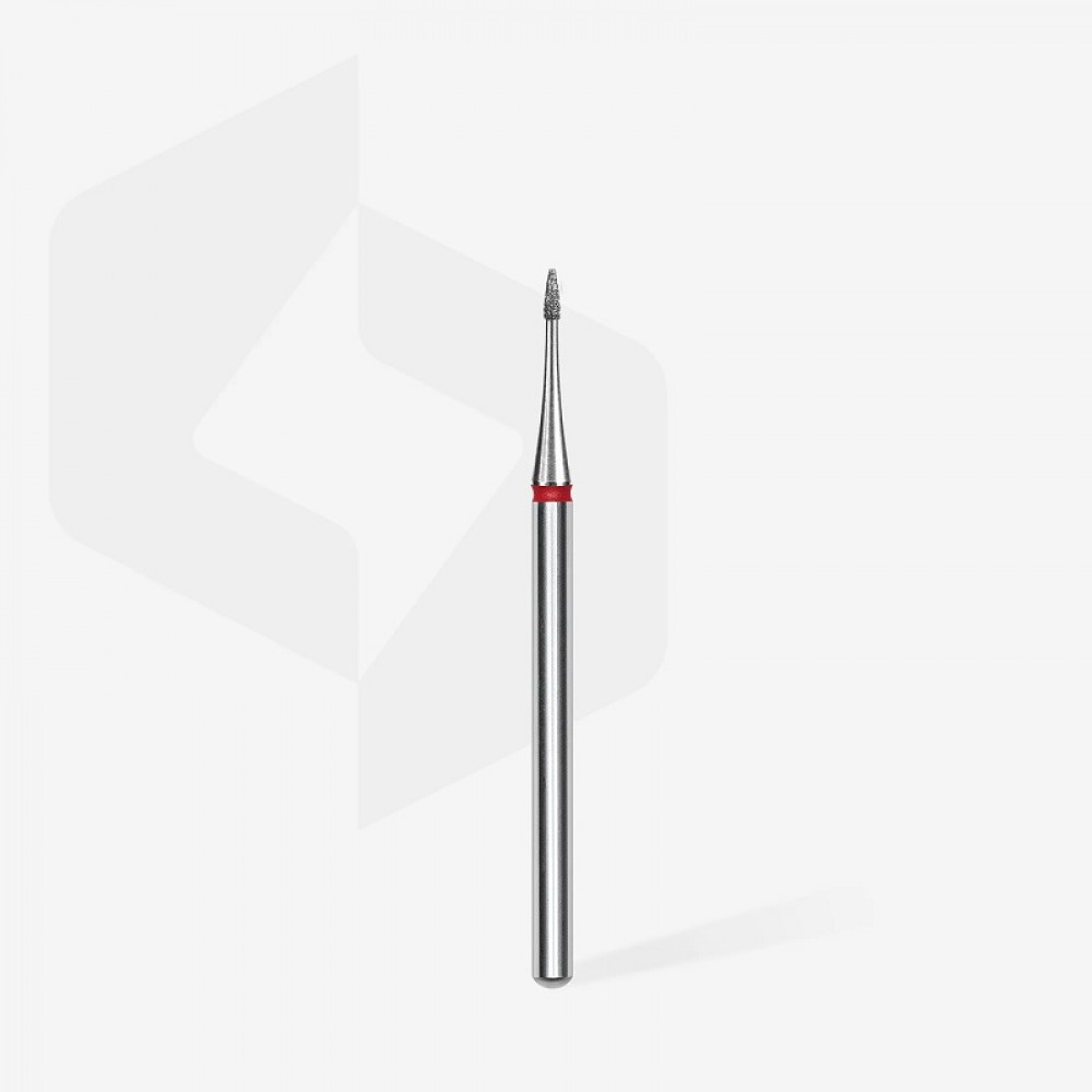Диамантена фреза ЧЕРВЕНА "Игла" Staleks EXPERT 1mm/3mm Диамантена фреза ЧЕРВЕНА "Игла" Staleks EXPERT 1mm/3mm